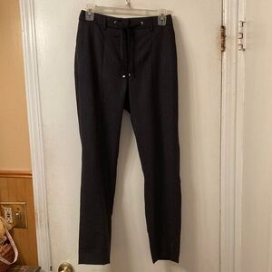 Seductive slate blue Drawstring Pants